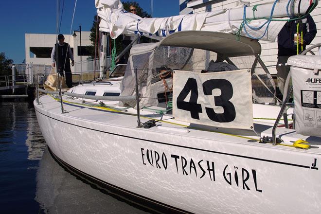 Euro Trash Girl form J World Annapolis are sailing to the Bahamas. © World Cruising Club http://www.worldcruising.com